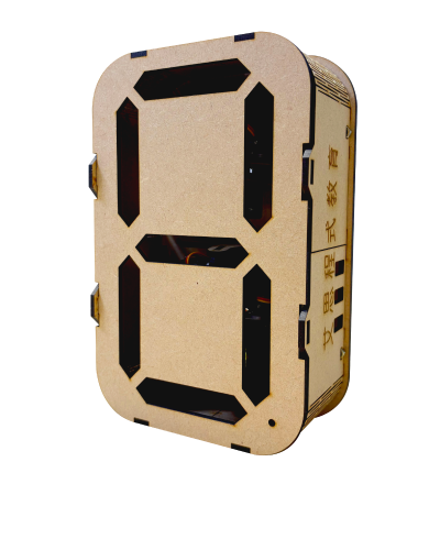 micro:bit - 七段顯示器實體