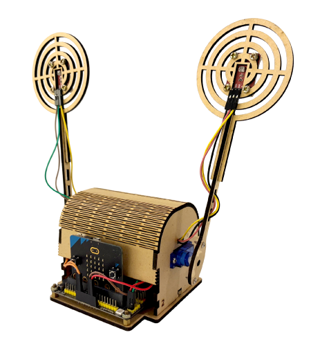 micro:bit 宇宙打靶機