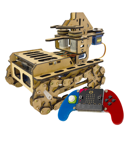 micro:bit 動力裝甲坦克車